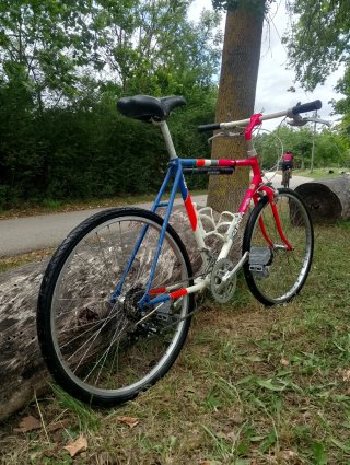 Bicicleta de montaña vintage