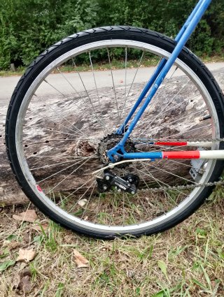 Bicicleta de montaña vintage