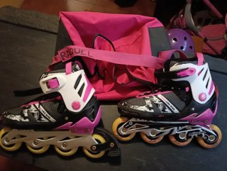 Patines linea rosas, 39-42