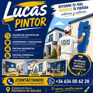 Servicios de Pintura Profesional - Lucas Pintor