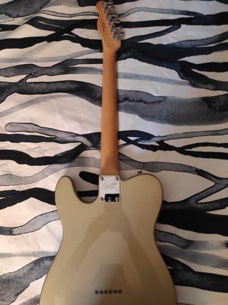Guitarra Fender Squier Telecaster Thinline VM gold
