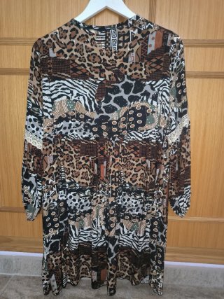 Vestido estampado boho chic