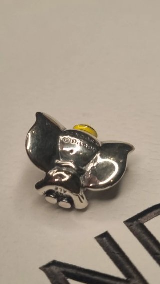 Charm Pandora Disney Dumbo Plata y Amarillo