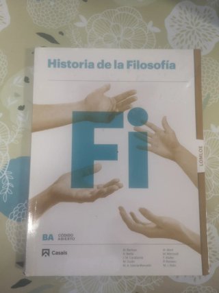 Historia de la filosofía Bachillerato 2