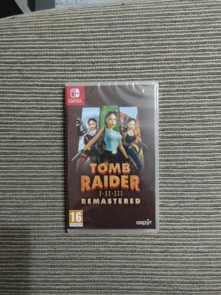Nuovo Tomb Raider I II III remasterizzato Nintendo