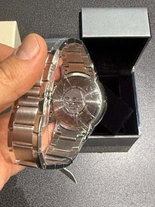 Reloj Emporio Armani Hombre Azul/Plateado