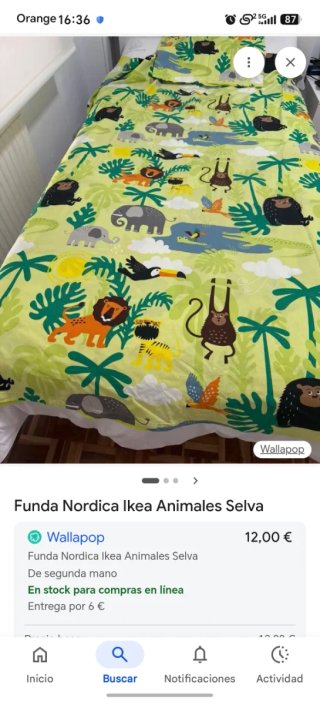 Cama infantil IKEA KRITTER blanca
