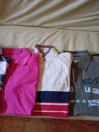 Polos de manga corta para hombre
