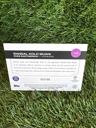Kolo Muani Topps Numerada 037/199.
