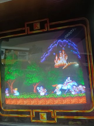 Ghouls 'n Ghosts Placa jamma versión japonesa