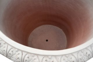 Orcio Toscano smaltato invecchiato in terracotta t