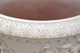 Orcio Toscano smaltato invecchiato in terracotta t