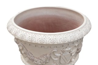 Orcio Toscano smaltato invecchiato in terracotta t
