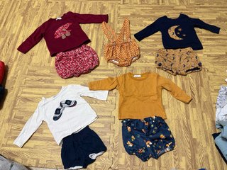 Conjuntos niños T 12 m