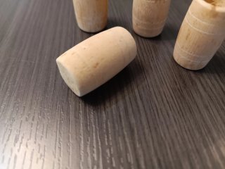 Antiguo Juego Parchís y Damas Madera