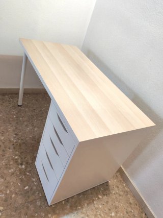 Escritorio Lagkapten con Cajonera Álex  Ikea