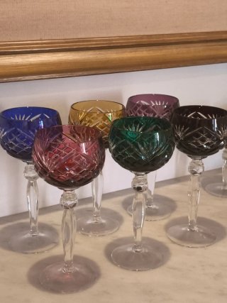 Cristal de bohemia tallado