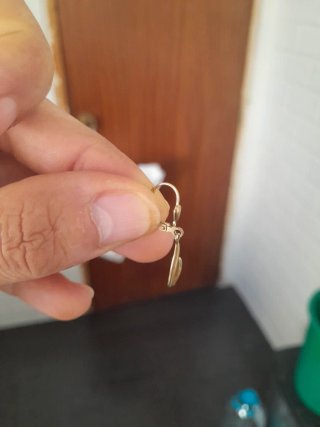 pendientes de oro 8k