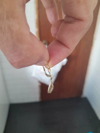 pendientes de oro 8k