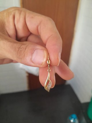 pendientes de oro 8k