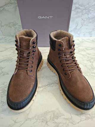 GANT Nebrada, botas forrados con lana, talla 42
