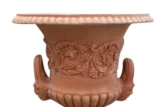 Vaso Toscano invecchiato in terracotta toscana 100