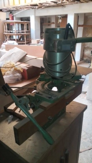 Máquina para hacer persianas sicilianas