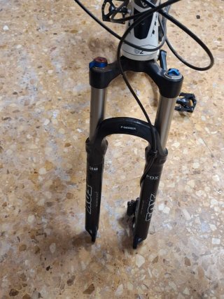Cuadro bici con doble suspensión