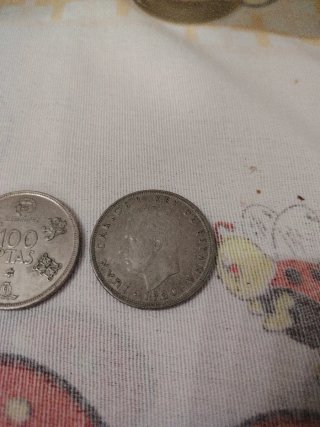 2 Monedas 100 PTAS España Mundial 82