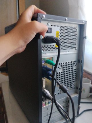 Ordenador LG Negro Completo con Monitor-NEGOCIABLE
