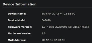 TP LINK - EAP 670 - Access Point V1.0