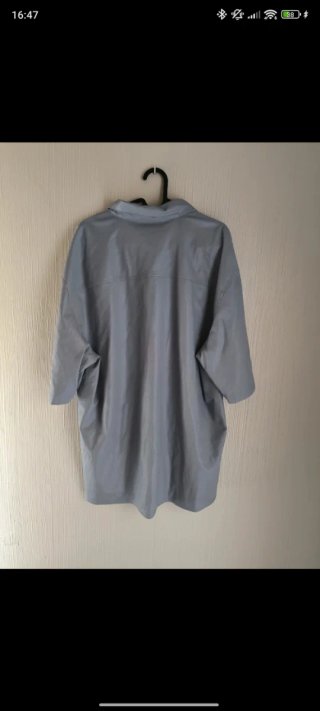 Camisa cuero ecológico sintético hombre