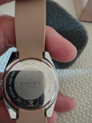 Reloj Parfois Rosa y Plateado