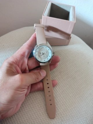 Reloj Parfois Rosa y Plateado