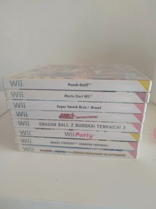 Lote 8 Juegos Nintendo Wii - Dragon Ball Z Budokai