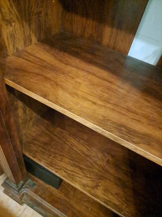 mueble vitrina estanteria antiguo