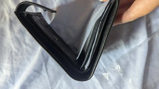 Cartera de piel