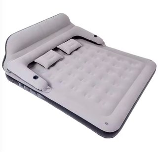 Colchón Hinchable Queen Size con Respaldo Integrad