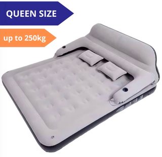 Colchón Hinchable Queen Size con Respaldo Integrad