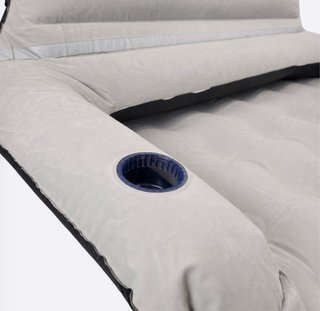 Colchón Hinchable Queen Size con Respaldo Integrad