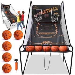 Canasta Doble con Marcador Electrónico Plegable