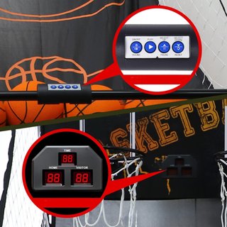 Canasta Doble con Marcador Electrónico Plegable