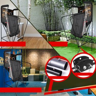 Canasta Doble con Marcador Electrónico Plegable