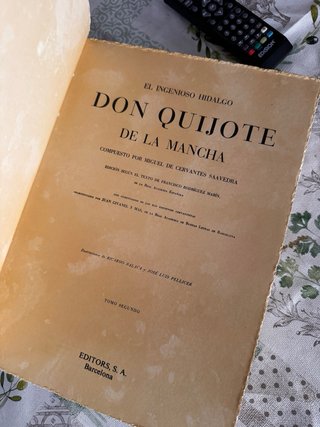 El ingenioso hidalgo Don Quijote de la Mancha