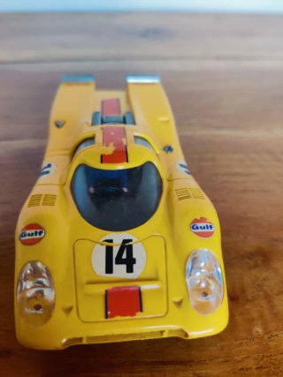Scalextric Exin Porsche 917 Amarillo Original n14