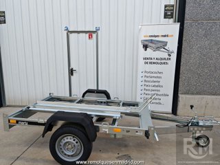 NUEVO: Remolque moto plegable 750 kg
