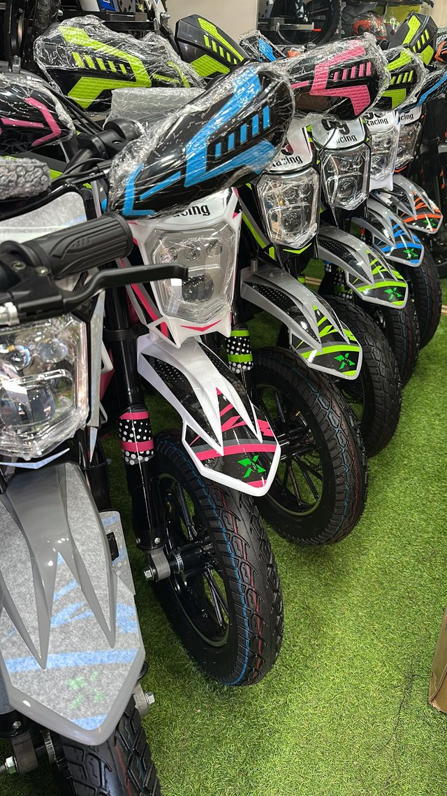 Moto Cross Infantil 1000w 36v con Foco