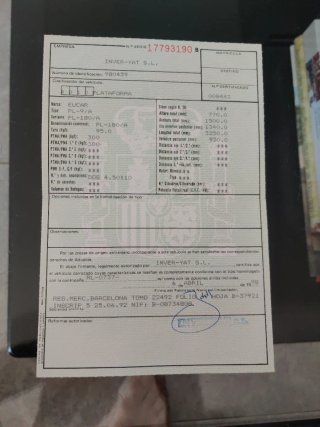 Remolque para barca zodiac.