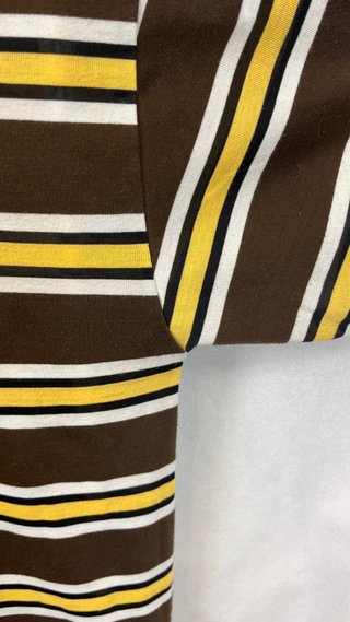 Polo Ralph Lauren Vintage a Rayas Marrón y Amarill