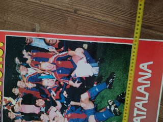 Póster FC Barcelona Supercampeones
